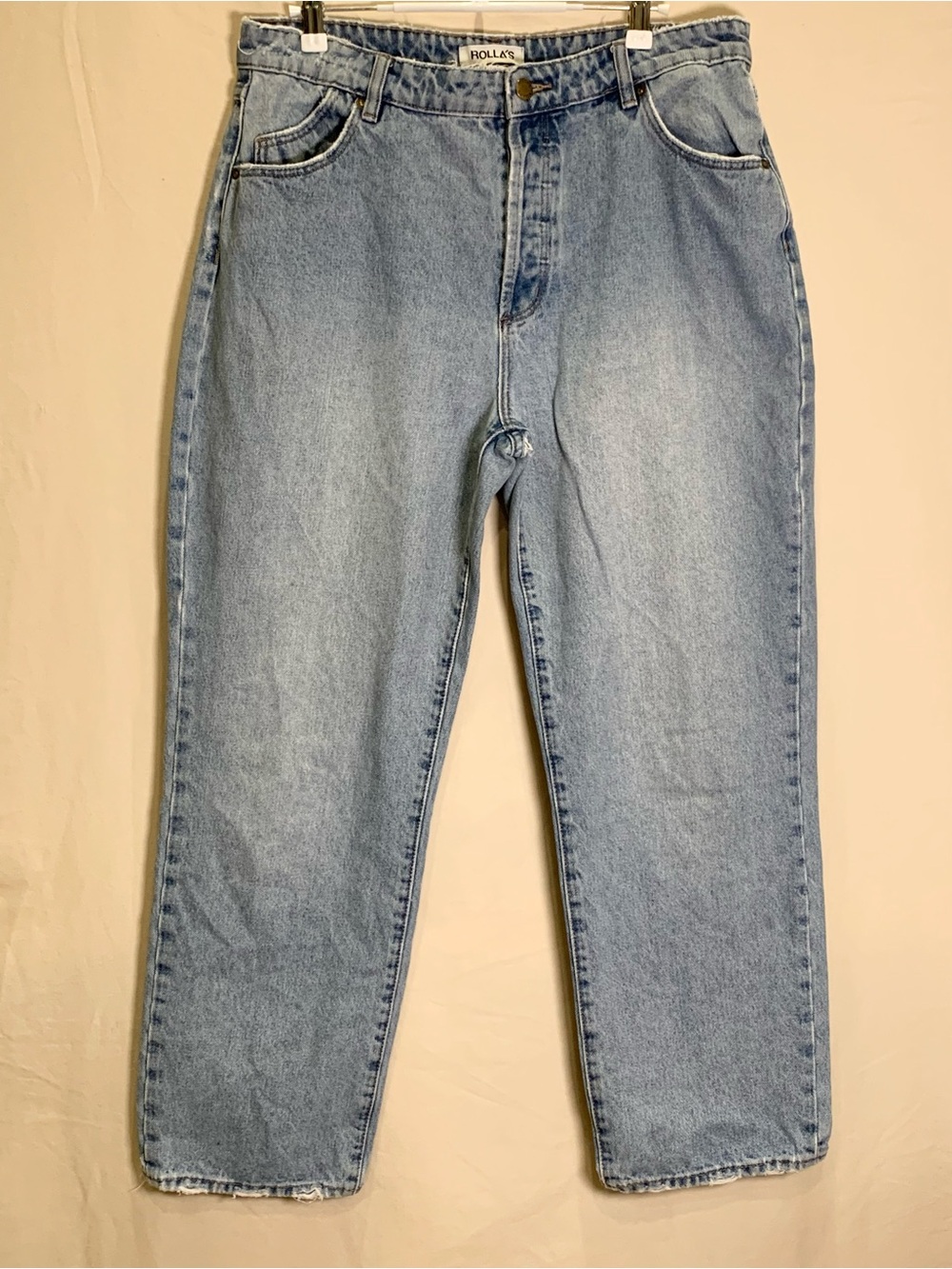 Rolla’s Classic Straight Jeans Size 31 Light Wash High Rise